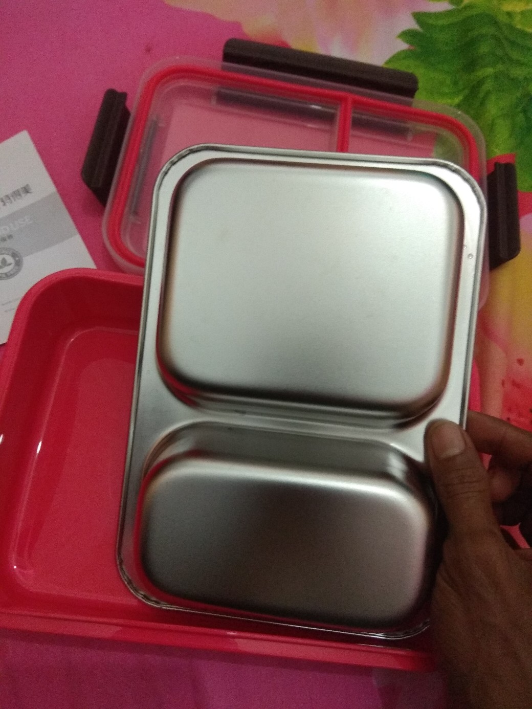 Lunch Box Tedemei Stainlist Kode 6561