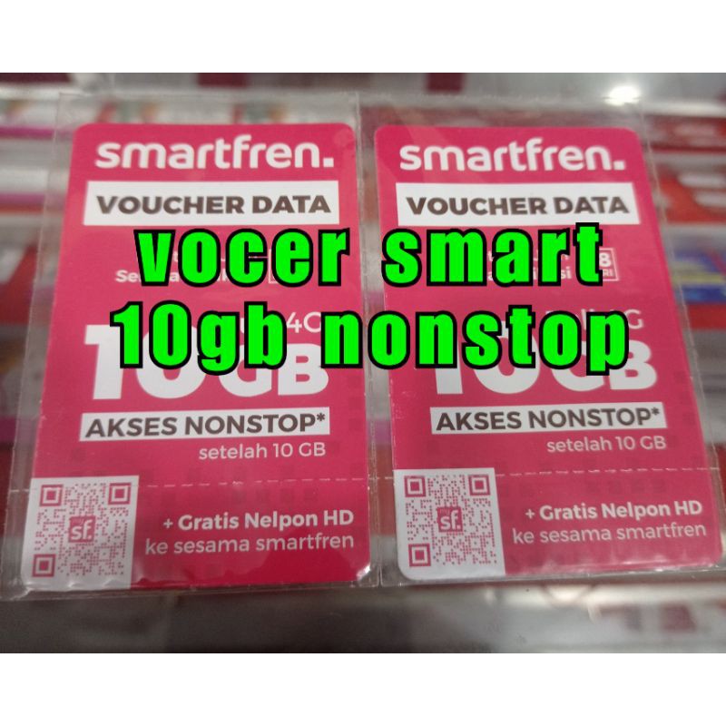 voucher Smartfren 10gb nonstop kirim kode voucher