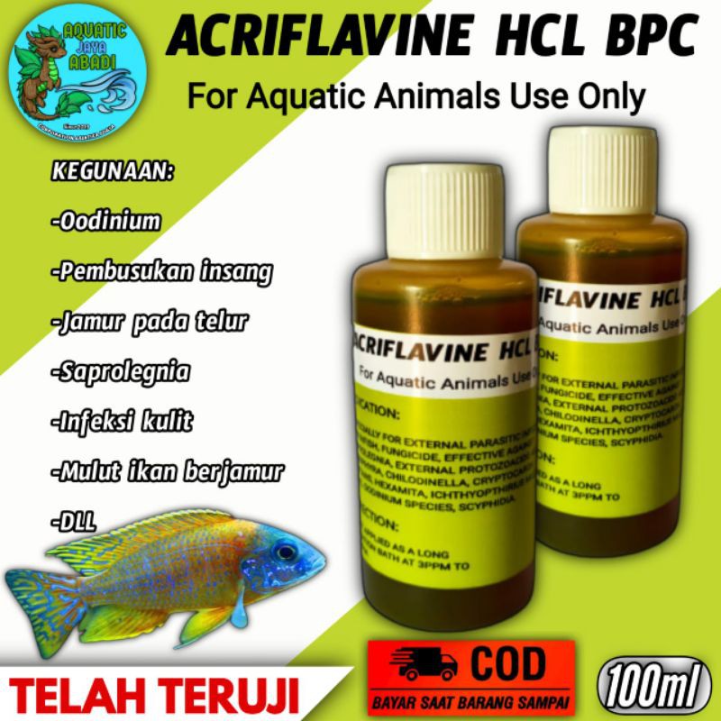 ACRIFLAVINE HCL /Obat antiseptik ikan
