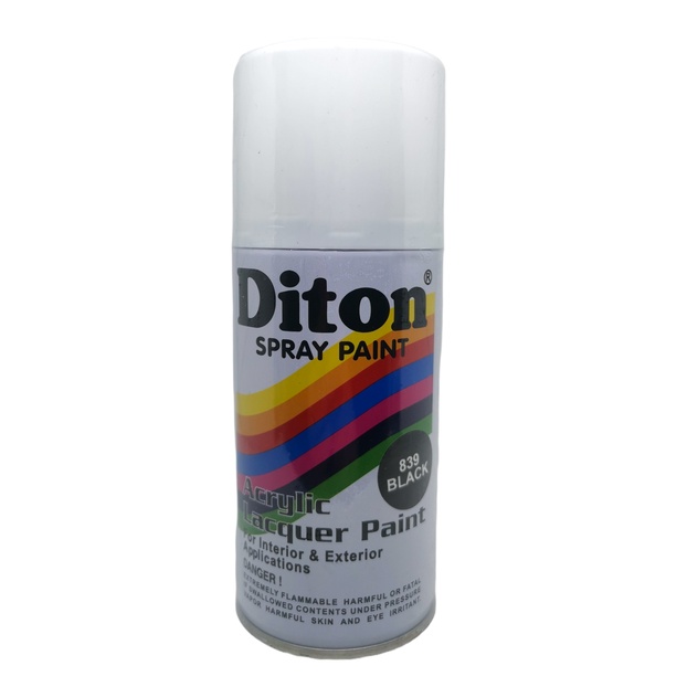 Pilok Pilox DITON HITAM BLACK 839 300ml Cat Semprot Pylox