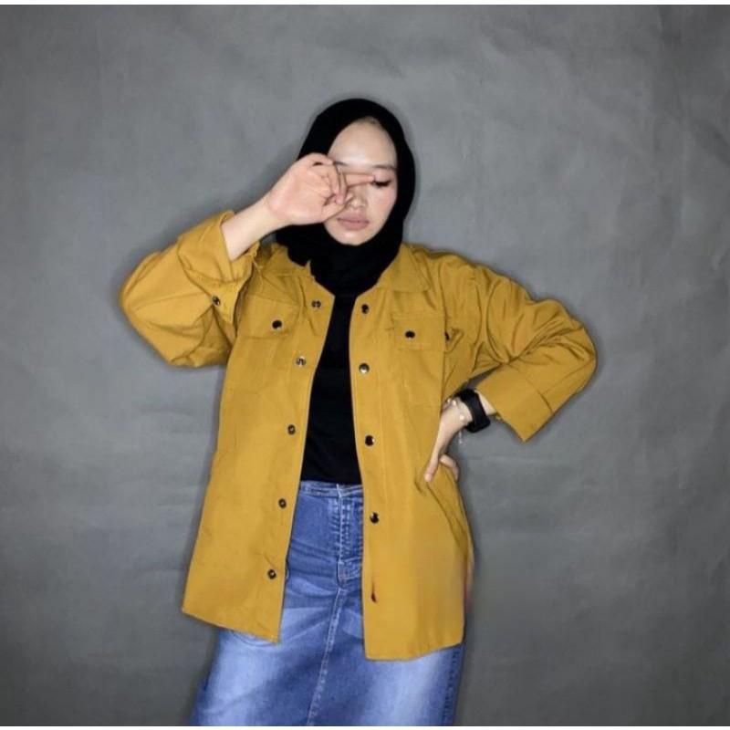 Jaket Semi Parka Wanita - Semi Parka - Semi Parka Wanita - Semi Parka Terbaru - Jaket Parka Trend - 