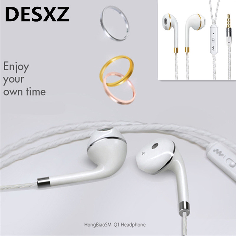 Earphone In-Ear Stereo Super Bass 3.5mm dengan Mic