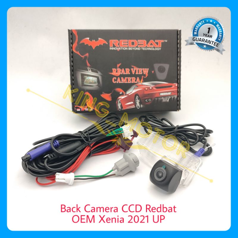 Camera/Kamera Parkir Mundur CCD 3 Redbat OEM Xenia 2021 UP