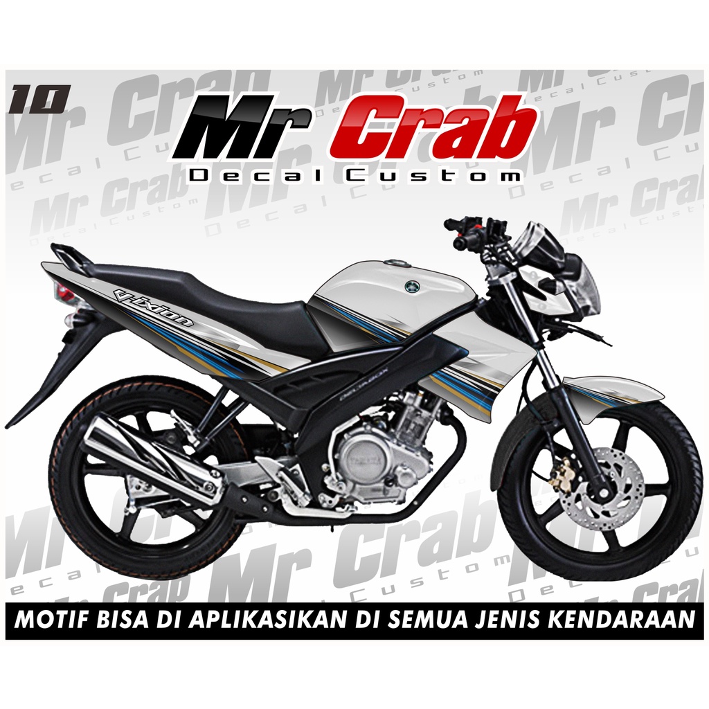 Decal Vixion OLD Decal All New Vixion Stiker Vixion OLD Full Body 10