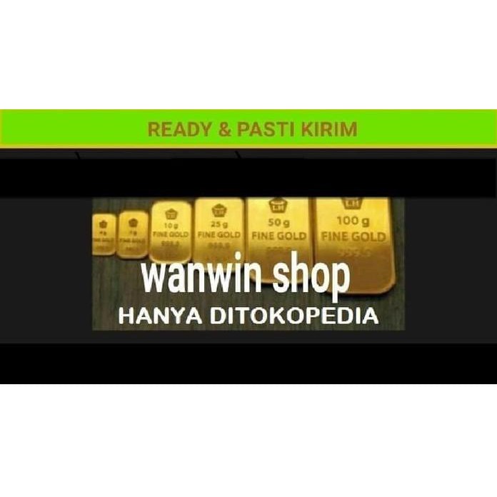 4 GR (GRAM) GOLDBAR/LOGAM MULIA/LM/EMAS BATANGAN ANTAM BERSERTIFIKAT