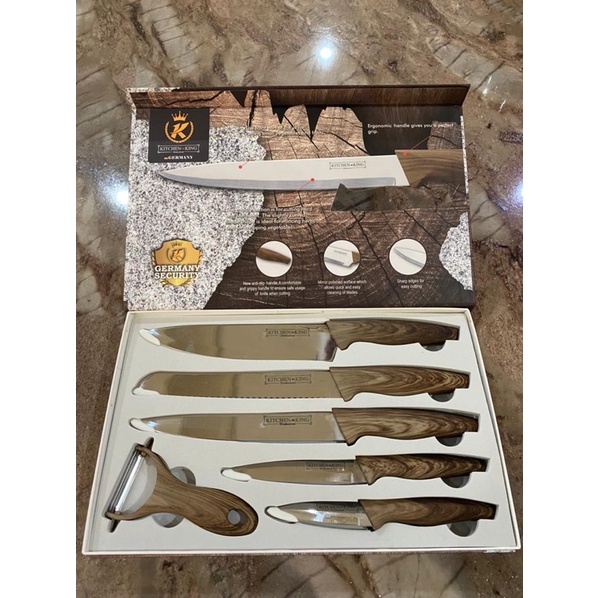 Pisau Kitchen King Professional Germany Security Mirror Polished Knife