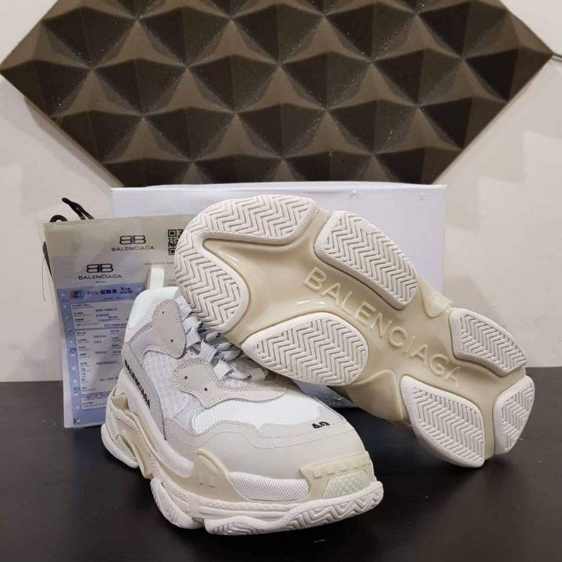Balenciaga Triple S White