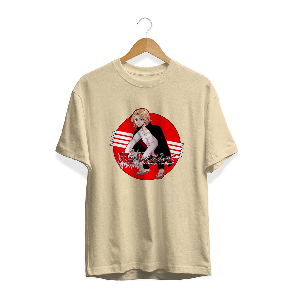 BAJU KAOS ANIME TERBARU MIKEY MANJIRO PLASTISOL PREMIUM