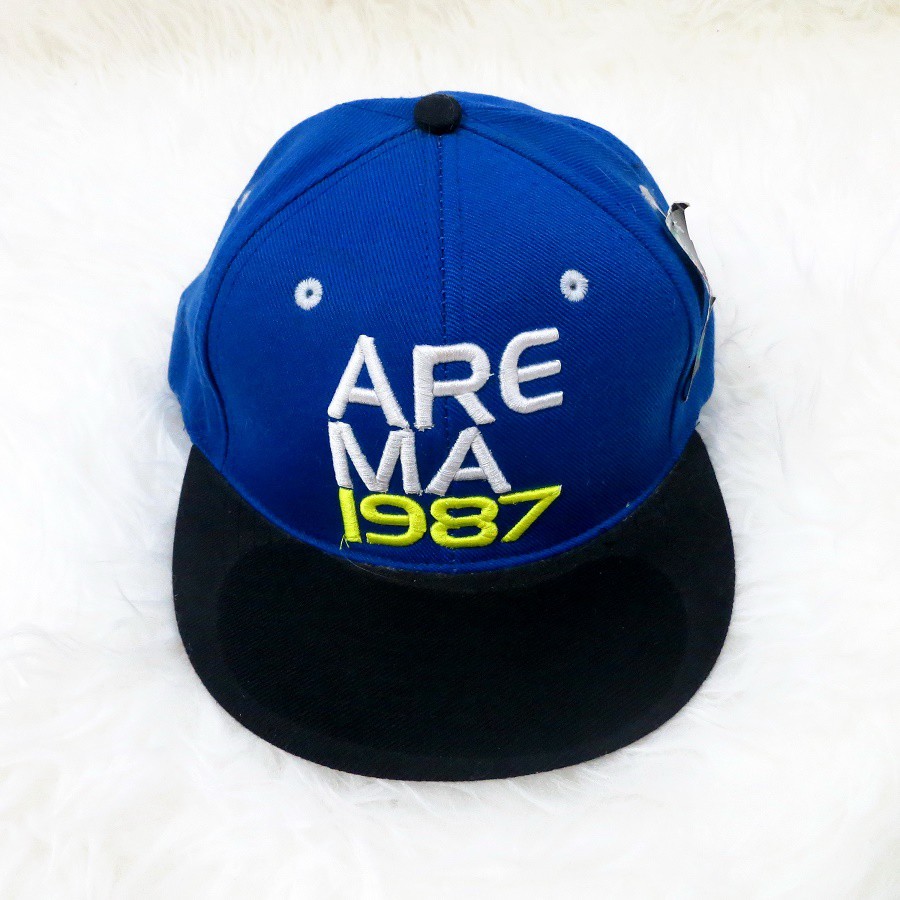 Topi Arema - snapback arema - topi Distro Club AREMA 1987