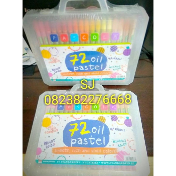 

(BISA COD) Oil Pastel/ Crayon Pascola 72w BERMUTU Kode 958