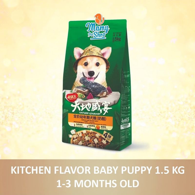 NATURE GOURMET KITCHEN FLAVOR BABY PUPPY 1.5 KG