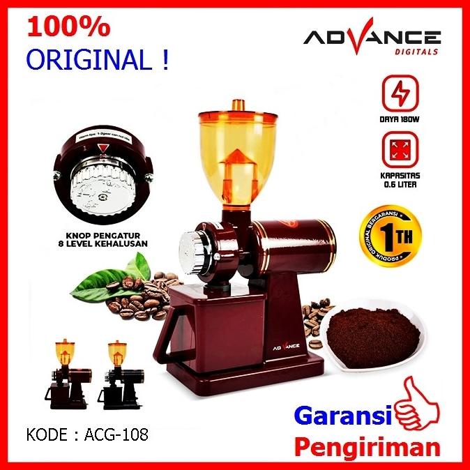 Mesin Giling Kopi Coffee Grinder Grinder Kopi Burr Type Advance Acg108 Coffe_Goblin