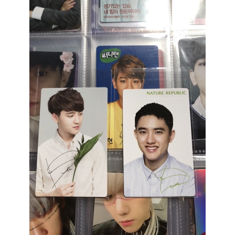 photocard official / pc do dyo D.O exo nature republic