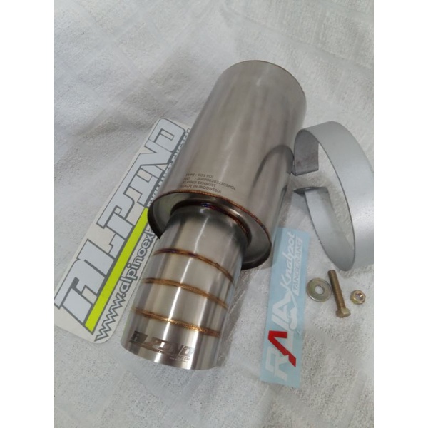 KNALPOT MOBIL RACING ALPINO S03