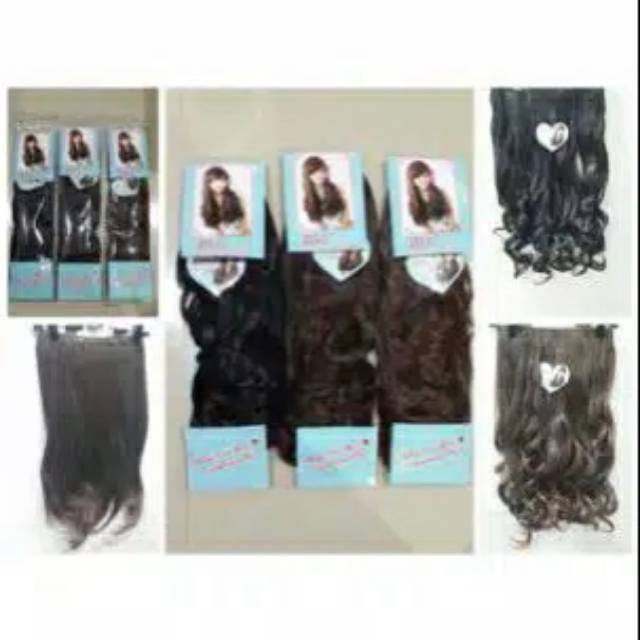 Hairclip biglayer BLC Curly / Lurus (VHJKT)