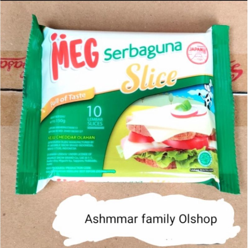 

keju Meg serbaguna 10 slice