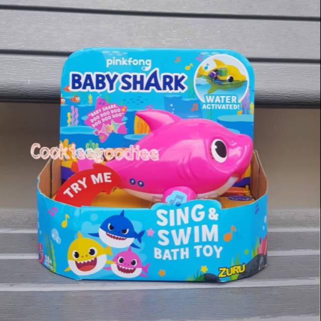 sing and swim baby shark