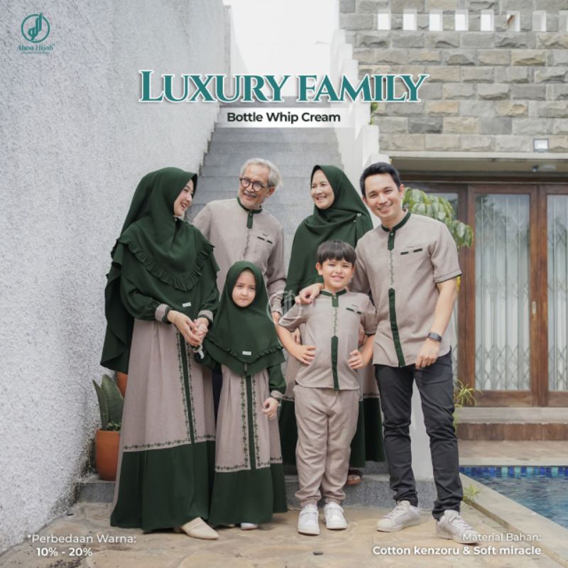 luxury family Sarimbit by alwahijab