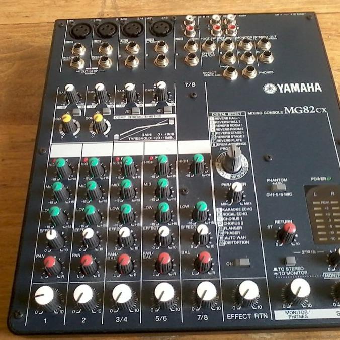 mixer 8 channel yamaha mg82cx utk audio Studio recording karaoke