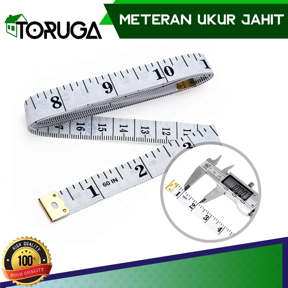 METERAN BAJU ALAT JAHIT PENGUKUR KAIN BADAN TAILOR CLOTH RULER 150CM