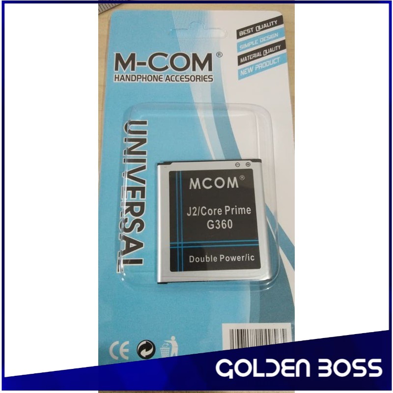Baterai Samsung Galaxy Core Prime G360 j200 J2 2015 5000Mah Mcom