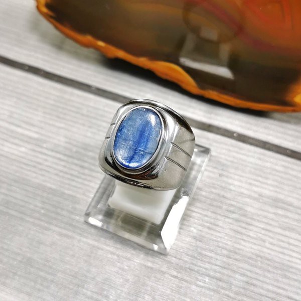 Cincin Batu Permata Natural Blue Sapphire Australia