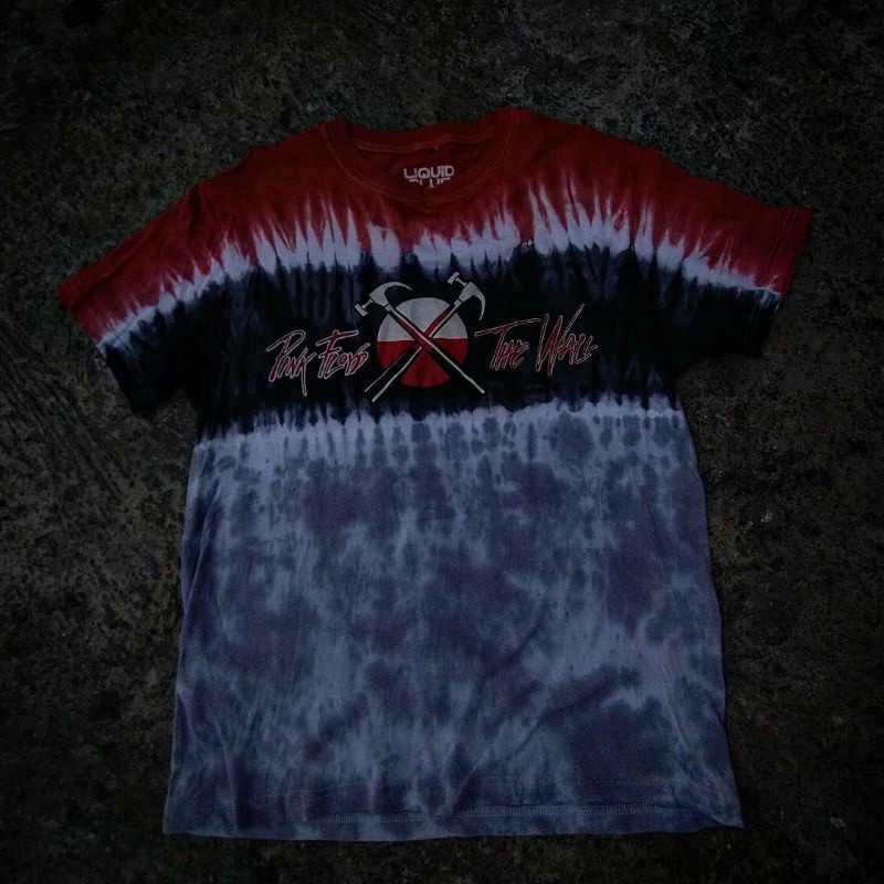 KAOS TIE DYE/ KAOS PINK FLOYD /KAOS BAND TIE DYE