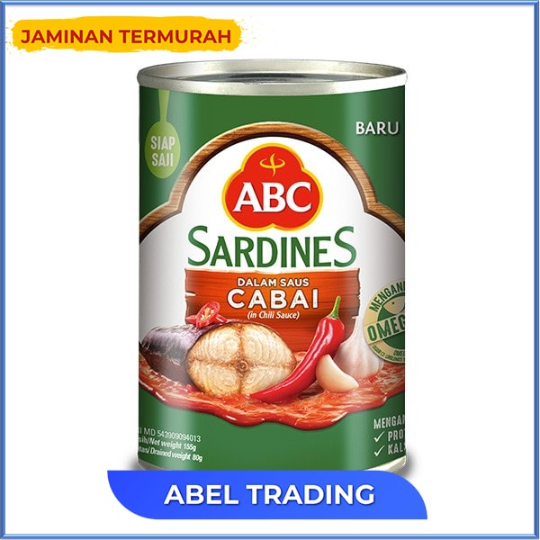 

ABC Sardines Chili Sauce 155 Gr
