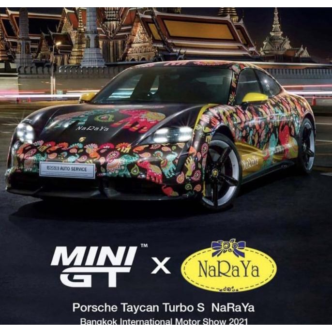 MiniGT Porsche Taycan Naraya