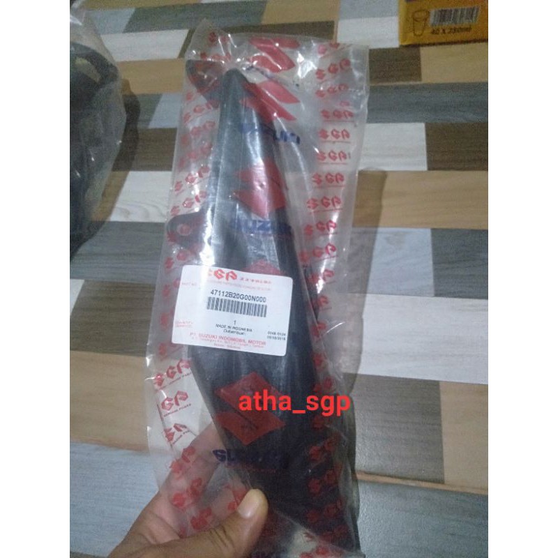 tutup box body belakang tutup aki suzuki shogun fd 125,sp awal ori sgp