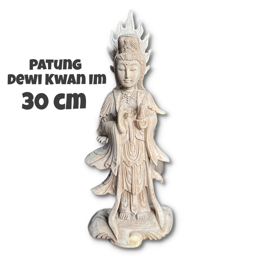 Patung Dewi Kwan Im Kayu Patung Dewi Kwan in Patung Dewi Guan yin