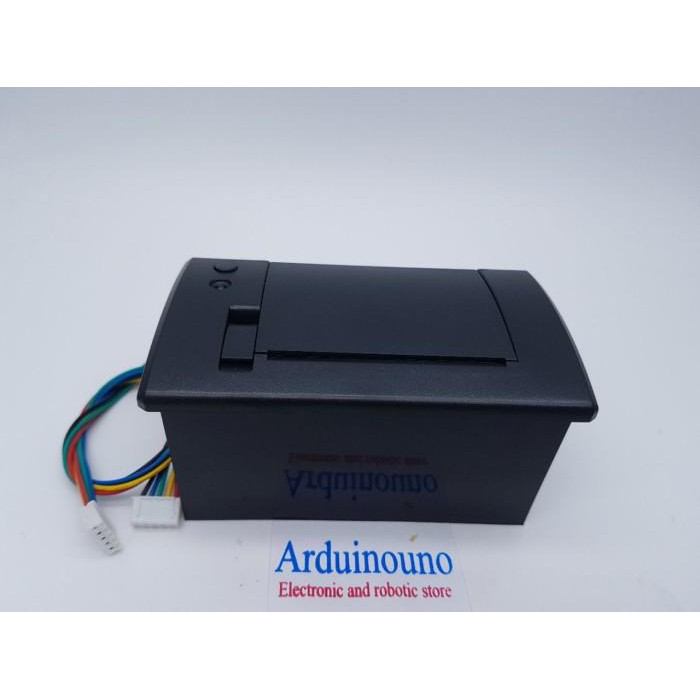 

Mini Thermal Printer TTL Interface Panel printer embedded black