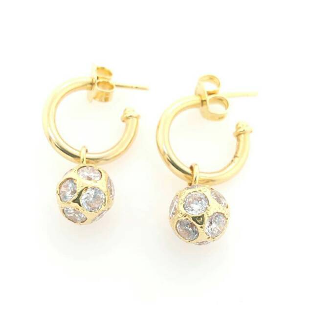 Anting Fashion Anting Emas 17 K - Murah 4.5gr - 3571