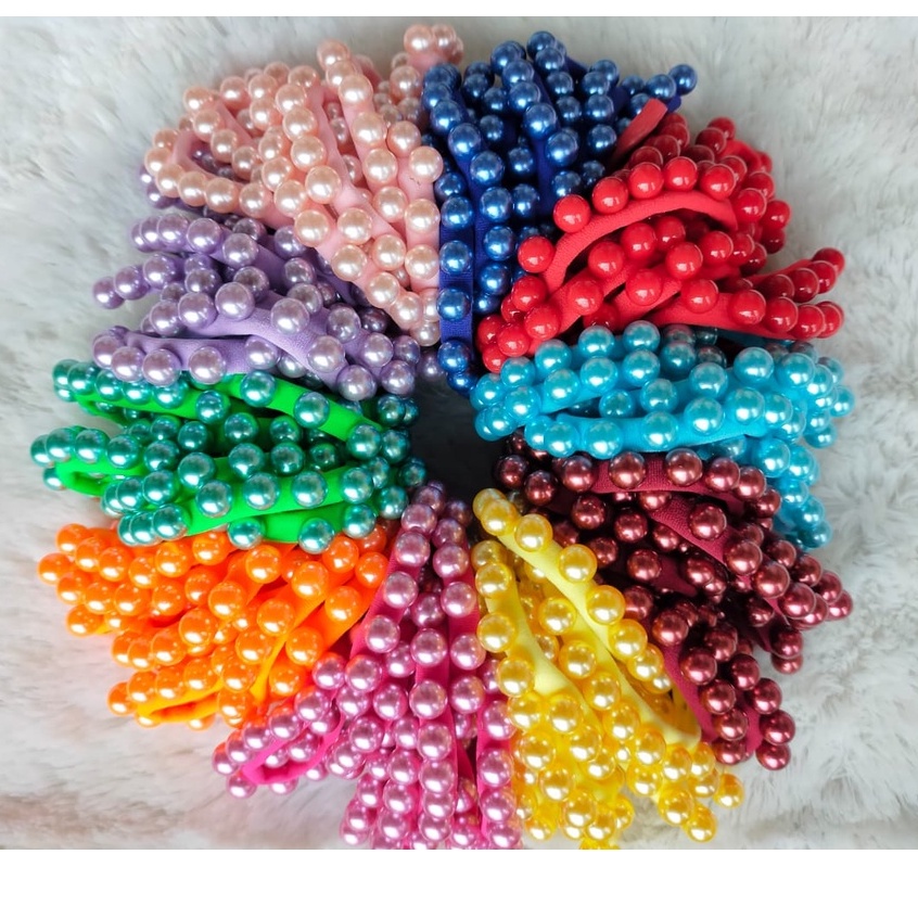 JKSN_ASEMKA22 - Kuncir Rambut Korea Mutiara Full Terhits-2