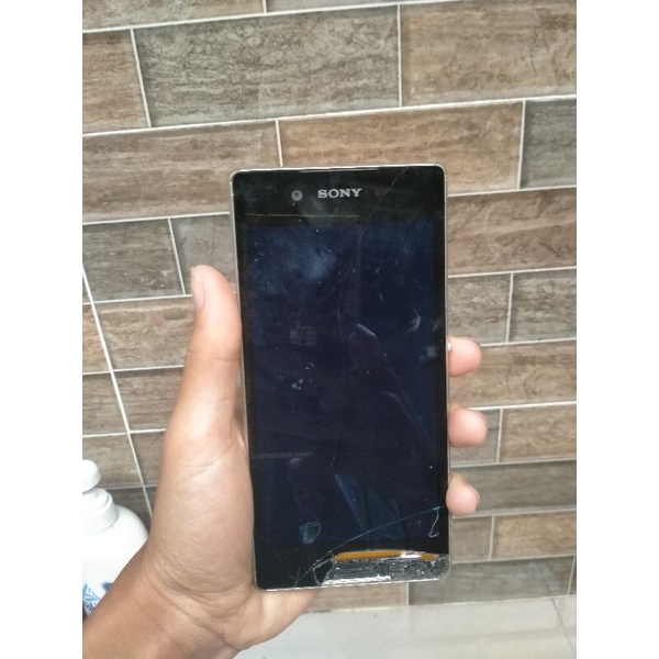 sony z3+ big e6553 / so03g biasa di sebut sony z4 minus lcd