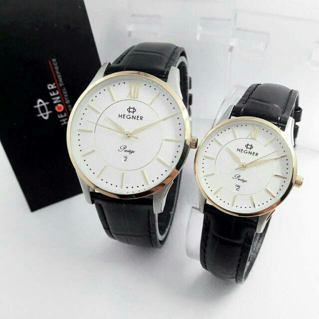 HEGNER 5007 JAM TANGAN COUPLE ORIGINAL