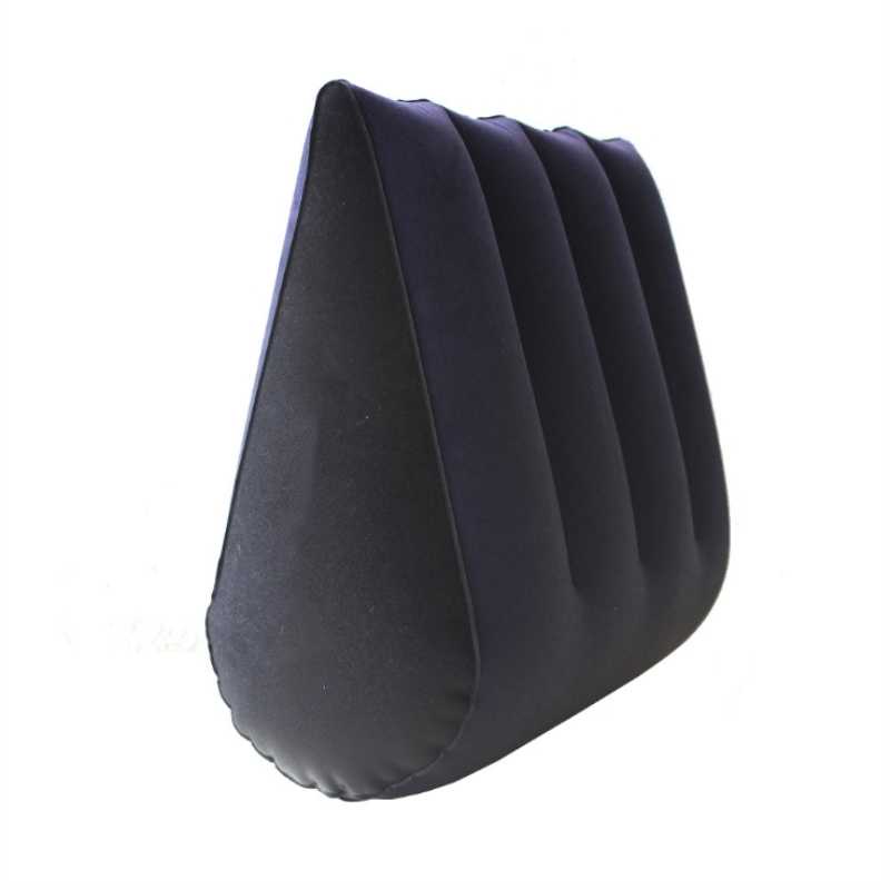 COD Bantal Triangle Inflatable Pillow Back Support / Bantal Untuk Perut dan Punggung / Bantal Tiup Travel / Bantal Support