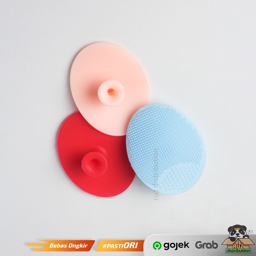 Silicone Facial Pad Brush Sikat Pembersih Wajah Silikon