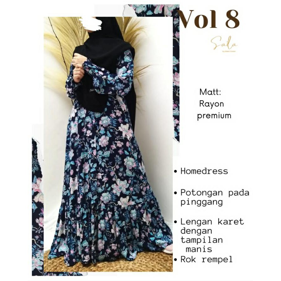 HOMEDRESS | DASTER | GAMIS VOL.8 SAILA by ALBANI CORNER