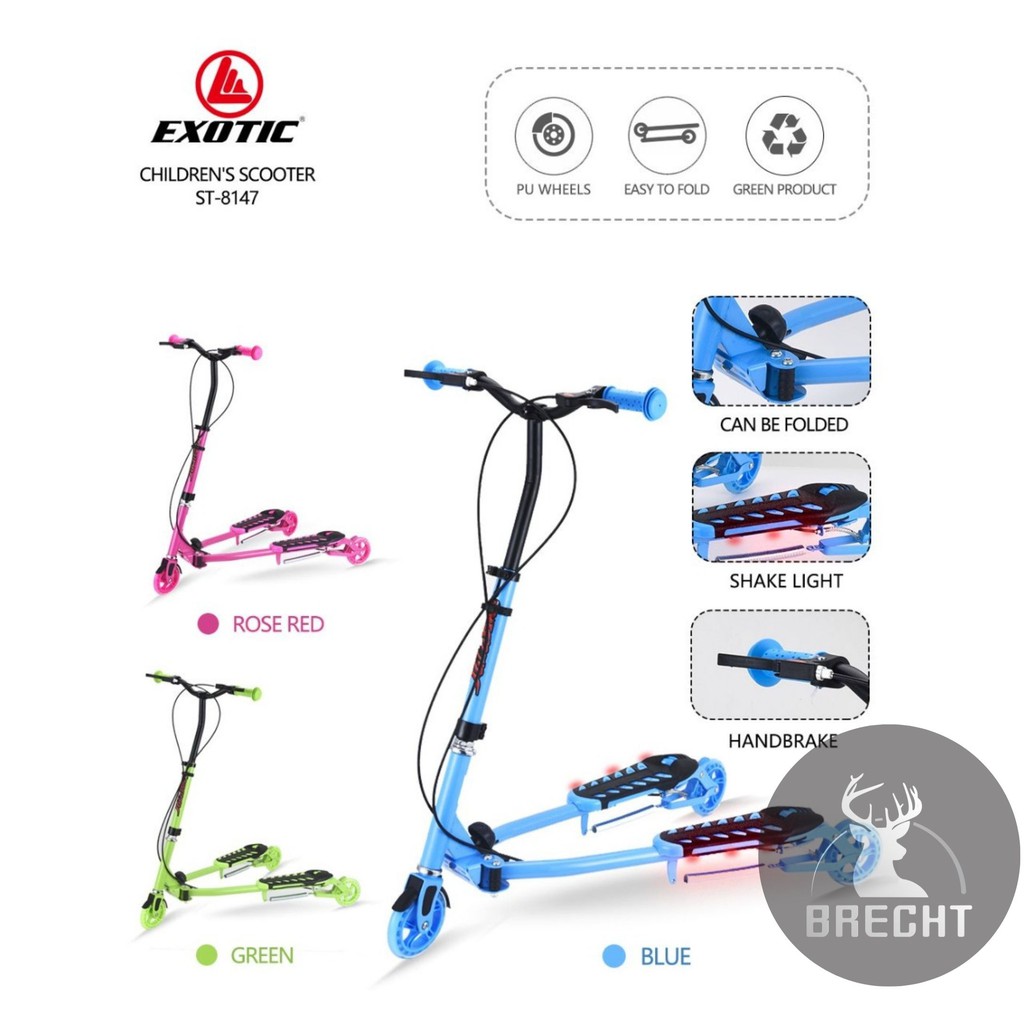 Mainan Anak Sekuter Anak Childrens Scooter Exotic ST-8147
