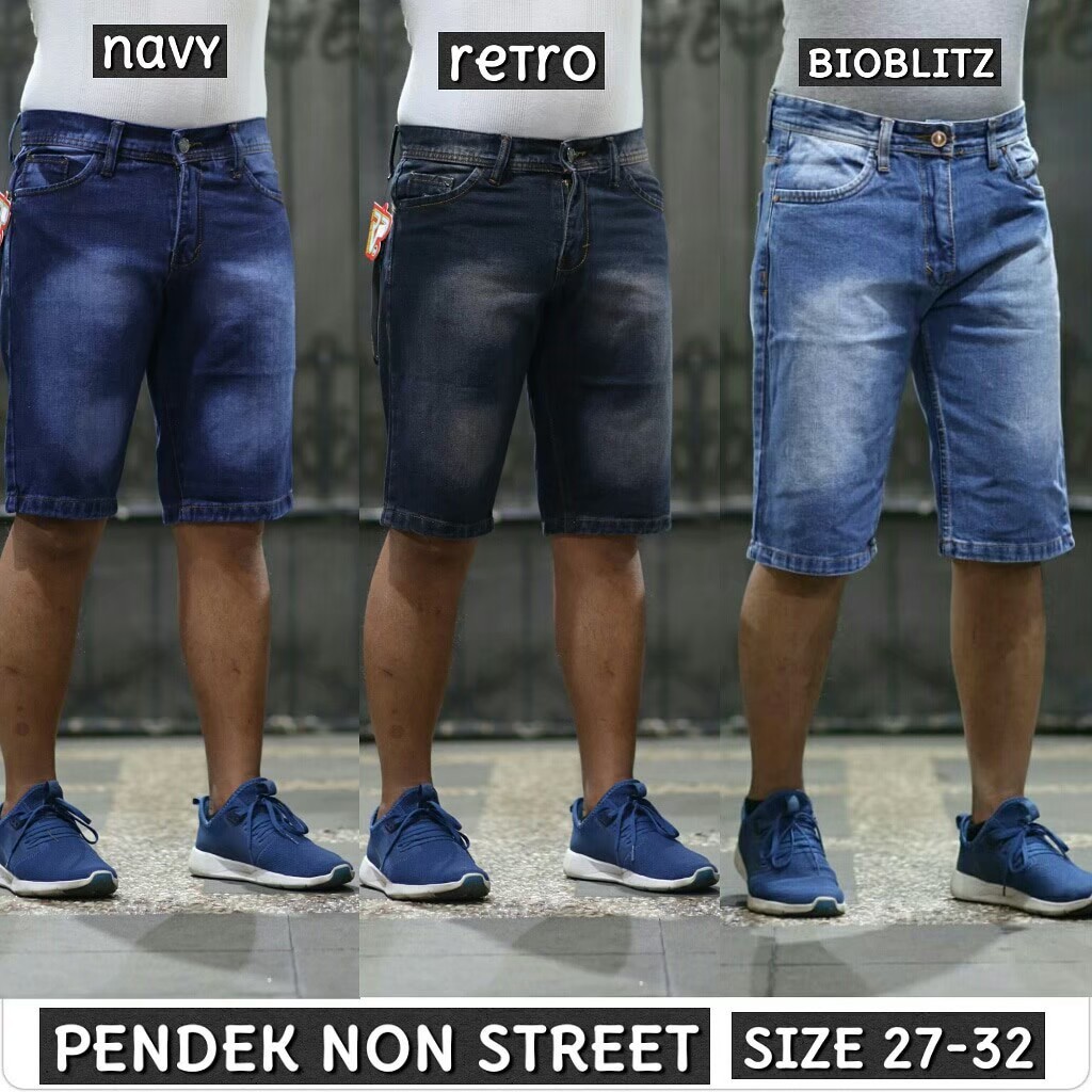 Celana Jeans Pendek / Celana pendek Levis Sobek / Celana Pendek Pria / Celana Pendek