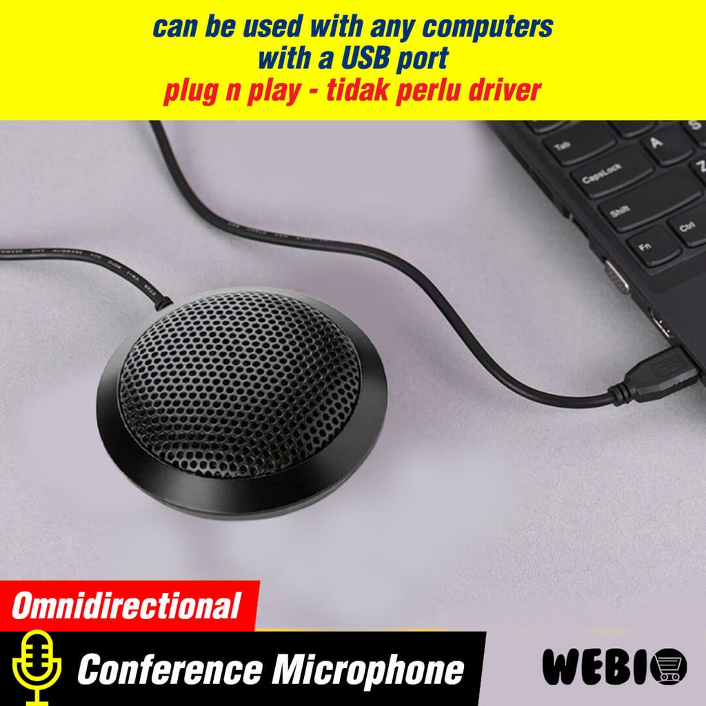 Mic U07 Microphone USB Mini Microfon Kondenser Mikrofon PC Condenser Mikropon Kabel Meja Condensor