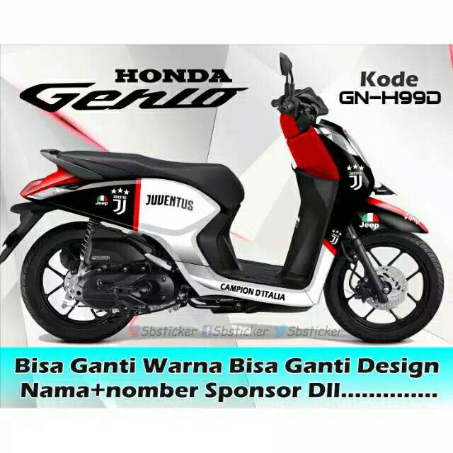 Decal Genio Jupentus Full Body