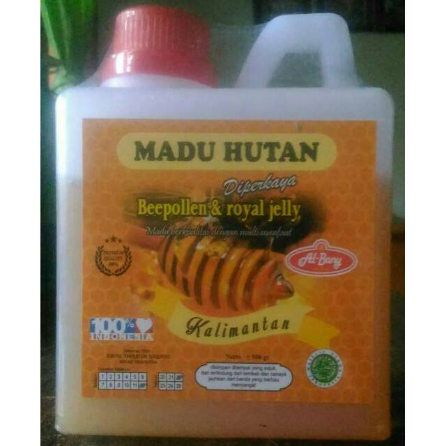 

Madu Hutan Kalimantan Al Bany Plus Propolis 500 Gr dan 1 Kg
