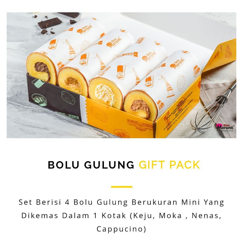 

Bolu Gulung Meranti (Gift Pack)