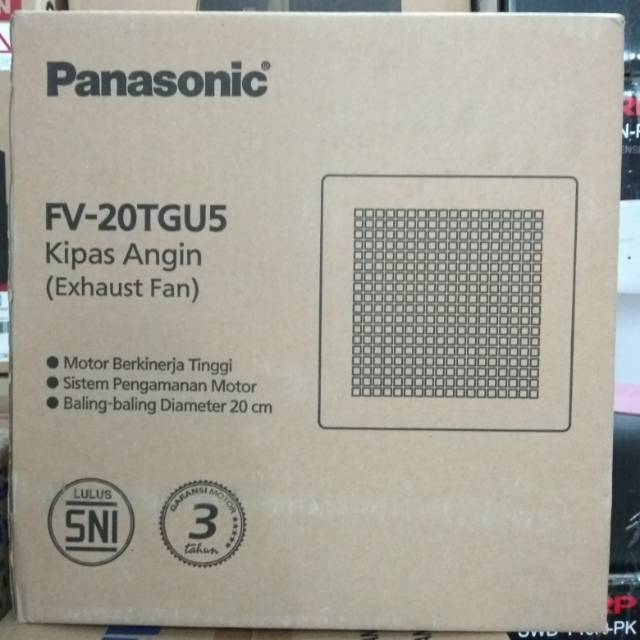 Kipas Panasonic / Exhaust Fan Panasonic 8inch FV-20TGU5-W / 20TGU