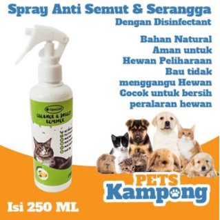 Opo Cat - Spray Pembersih Anti Semut Serangga nyamuk untuk Hewan Peliharaan