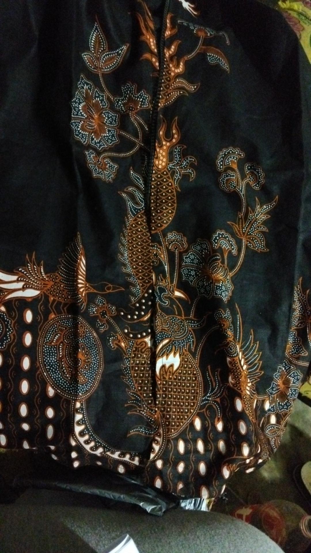 New Arrival Tunik Batik Wanita Motif Nagasakti Zipper Depan M L Xl Xxl Xxxl