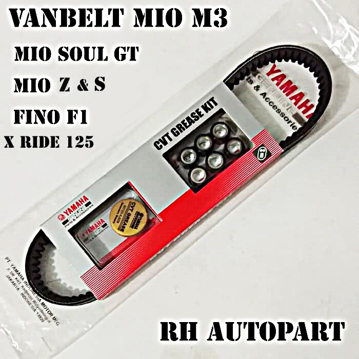 Vanbelt Assy Mio M3 Vanbelt Mio M3 Mio GT 125 Vanbelt Mio Soul GT 125 Vanbelt X Ride 125 Vanbelt Fino 125 VBelt Mio M3 Van belt Mio m3  2PH