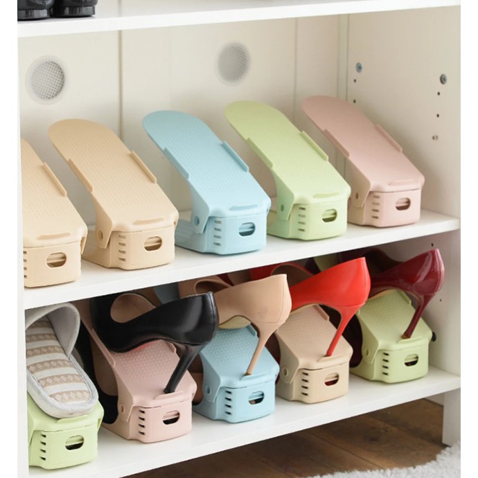 Shoes Organizer Adjustable - Rak Penyimpan Sepatu